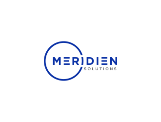 Meridien Solutions logo design by haidar