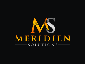 Meridien Solutions logo design by bricton