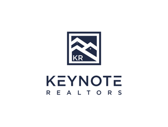 Keynote Realtors logo design by clayjensen