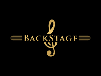 BackStage logo design by BlessedArt