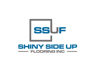 Shiny Side Up Flooring Inc logo design by rief