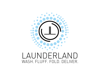 Launderland  logo design by Greenlight
