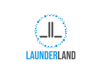 Launderland  logo design by DPNKR