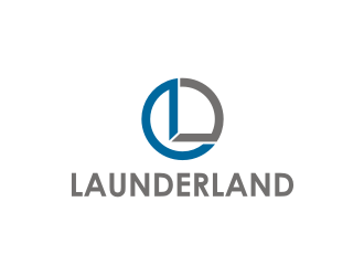 Launderland  logo design by rief