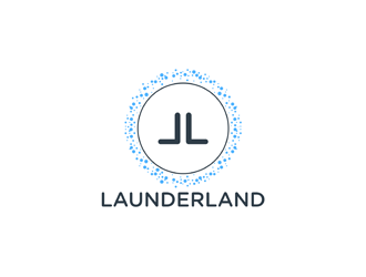 Launderland  logo design by alby