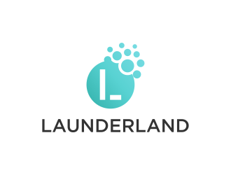 Launderland  logo design by Garmos