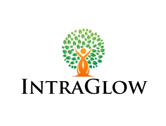 IntraGlow logo design by AamirKhan