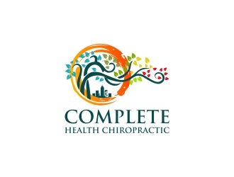 Complete Health Chiropractic logo design by N3V4