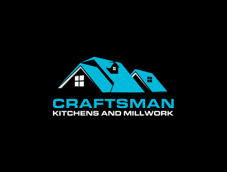 Craftsman Kitchens and Millwork  logo design by Greenlight