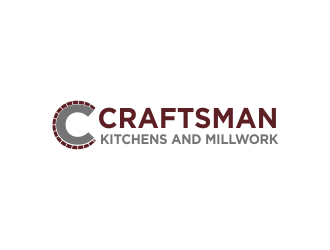 Craftsman Kitchens and Millwork  logo design by Greenlight