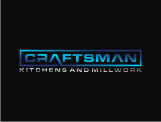 Craftsman Kitchens and Millwork  logo design by bricton
