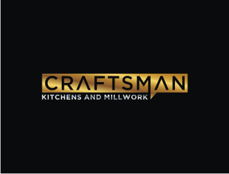 Craftsman Kitchens and Millwork  logo design by bricton