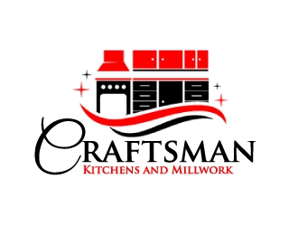 Craftsman Kitchens and Millwork  logo design by AamirKhan