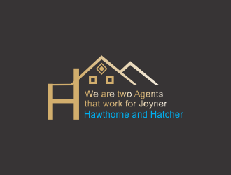H We are two Agents that work for Joyner Hawthorne and Hatcher logo design by kanal