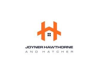 H We are two Agents that work for Joyner Hawthorne and Hatcher logo design by Susanti