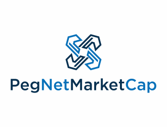 PegNetMarketCap logo design by eagerly