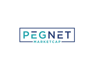 PegNetMarketCap logo design by bricton