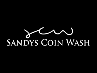 Sandys Coin Wash logo design by eagerly