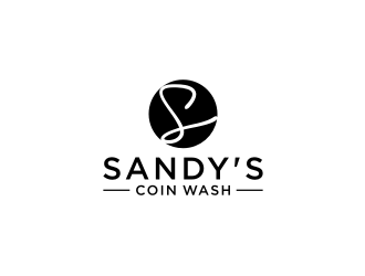 Sandys Coin Wash logo design by johana