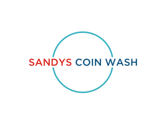 Sandys Coin Wash logo design by Diancox