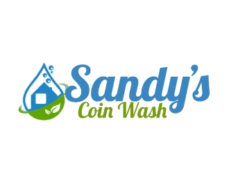 Sandys Coin Wash logo design by AamirKhan