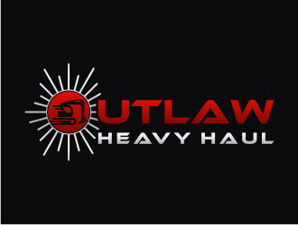Outlaw Heavy Haul logo design by mbamboex
