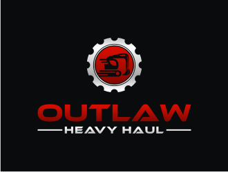 Outlaw Heavy Haul logo design by mbamboex