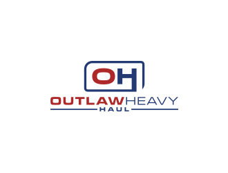 Outlaw Heavy Haul logo design by bricton