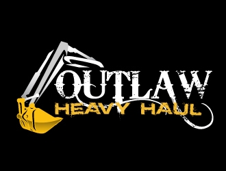 Outlaw Heavy Haul logo design by AamirKhan