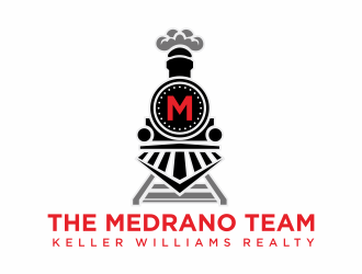 Train/ The Medrano Team at Keller Williams Realty logo design by hidro