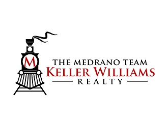 Train/ The Medrano Team at Keller Williams Realty logo design by haze