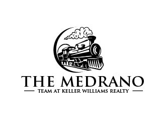 Train/ The Medrano Team at Keller Williams Realty logo design by shravya