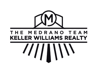 Train/ The Medrano Team at Keller Williams Realty logo design by Fear
