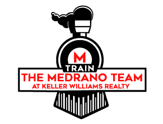 Train/ The Medrano Team at Keller Williams Realty logo design by wendeesigns