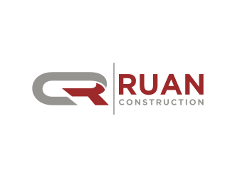 Ruan Construction logo design by mbamboex
