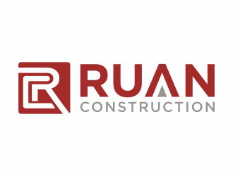 Ruan Construction logo design by hidro