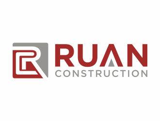 Ruan Construction logo design by hidro