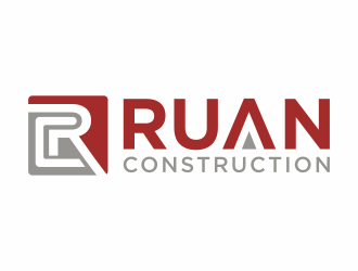 Ruan Construction logo design by hidro