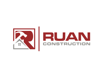 Ruan Construction logo design by tejo