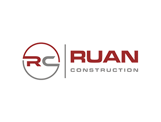 Ruan Construction logo design by EkoBooM