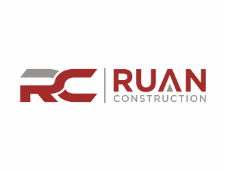 Ruan Construction logo design by hidro
