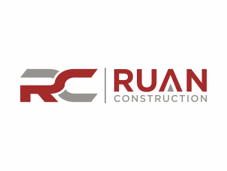 Ruan Construction logo design by hidro