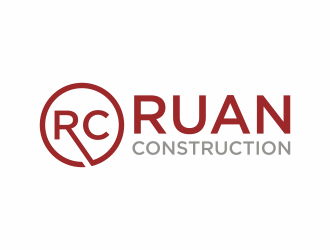 Ruan Construction logo design by eagerly