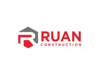 Ruan Construction logo design by Greenlight