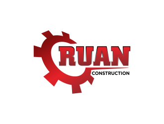 Ruan Construction logo design by Greenlight