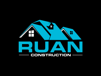 Ruan Construction logo design by Greenlight