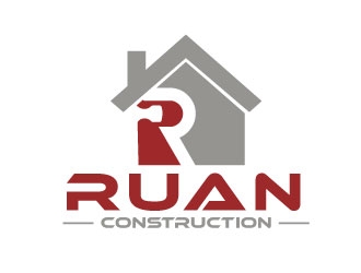 Ruan Construction logo design by AYATA