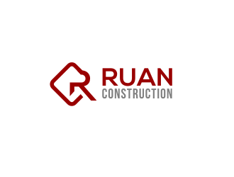 Ruan Construction logo design by rdbentar