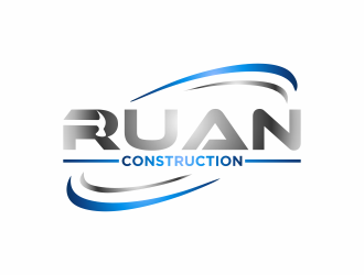 Ruan Construction logo design by luckyprasetyo