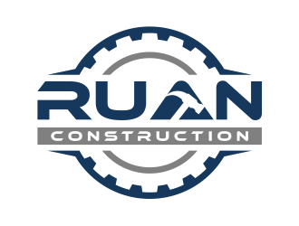 Ruan Construction logo design by cintoko